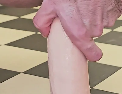 Dildo Fuck in the Kitchen