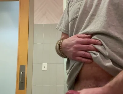 Apartment Bathroom Jerk and Cumshot