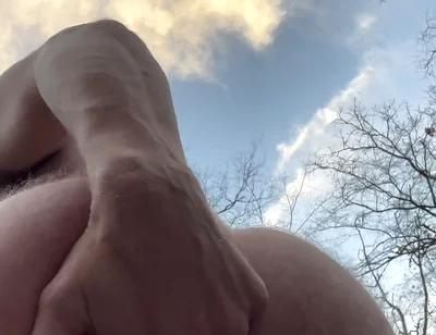 Outdoor Masturbation on My Hike
