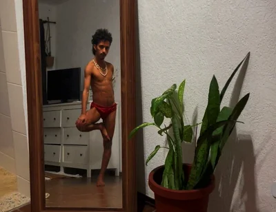 Showing off Naked in Front of My Friend