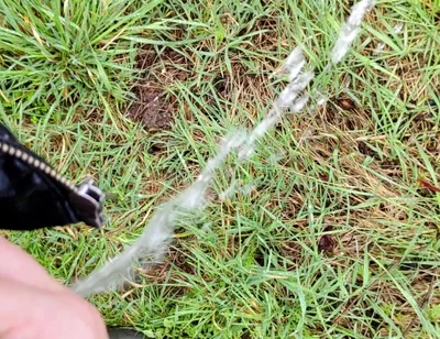 Outdoor Piss in the Rain