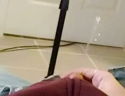 One Camera Angle of Me Pissing All Over Myself Then Jerking off.
