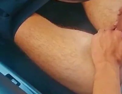 A Stranger on the Highway Sucked a Sissy's Big Cock Until He Came Hot Loads!