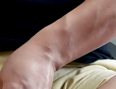 Edging Challenge - Rotating My Cock 10 Times in This Shorts.