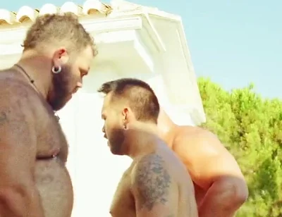 Small Otter Raw Hardcore Fucked by Two Big Bears