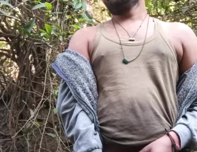 Horny Forest Peeing