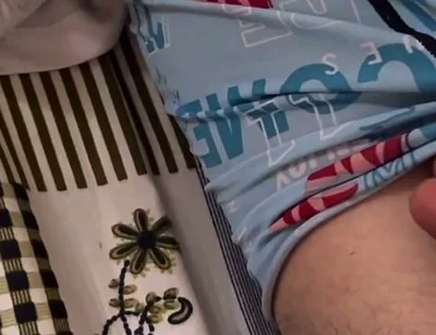 First Time with Straight Beard Roommate Big Cock Wowww