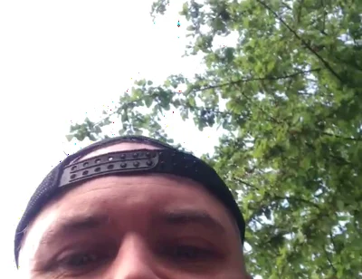 Fat Truck Driver Outdoor Wank