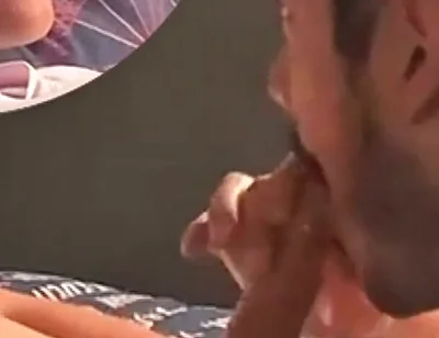 Deep-throat a Latino Roommate!