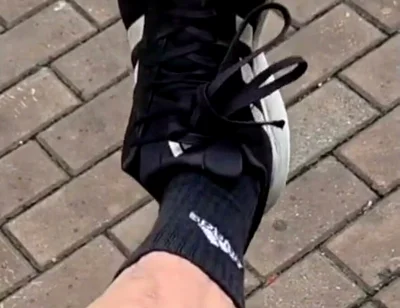 I'm Going to Kick Your Ass with My Size 45 Foot - 12½ Inches