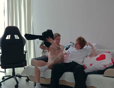 Two Students in the Yard: Big Cock Top, Deepthroat, Then He Wrecks the Cute Twink’s Smooth Ass