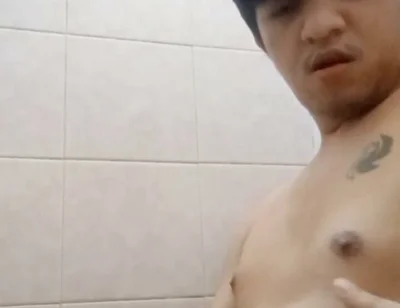 Fleshlab Twinks Young Pinoy Twink Wank and Cum in Shower