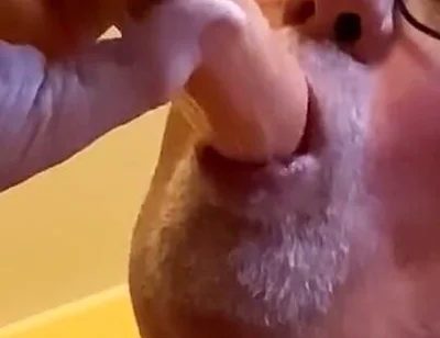 Cumshot in Mouth Is Tasty