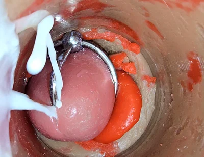 Close up Camera in Pussy: Cum Inside Pussy Twice! Best Creampie in 4K with Girl Moaning!