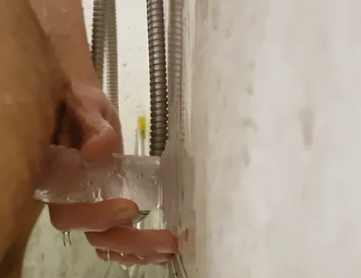 Sucking on My New Big Dildo and Trying to Fuck It!
