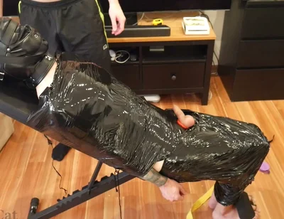 Immobilized Alex Got Milked on a Spanking Bench
