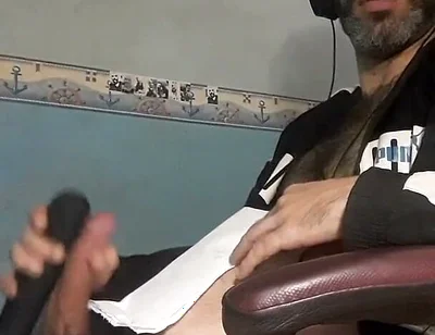 My First Striptease for You Guys; It Also Includes a Cumshot with Vibration on the Tip of My Cock Until I Cum