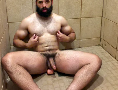Sweaty Gym Strip Down and Dildo Fuck