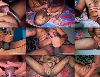 Ultimate Solo Cumpilation - Thick Dark Pink Asian Cock Cums Hard!