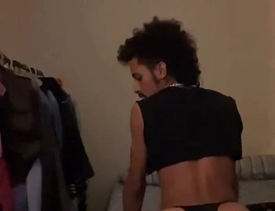 Talking to Y'all, Showing off My Black Panties and My Feet