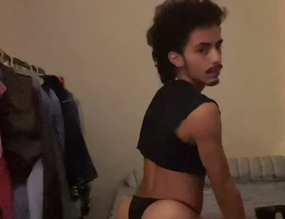 Talking to Y'all, Showing off My Black Panties and My Feet