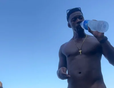 Exhibitionism on the Beach 10 Inches Dick BBC
