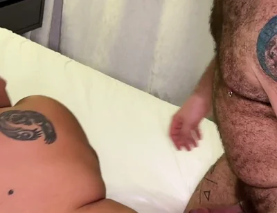 Hotel Mirror Session Spit-slick Prep, Sneakers-on Railing, Sloppy POV Mouth Service