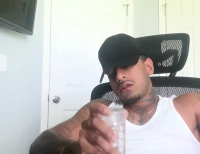 Using a Clear Fleshlight and Nutting - Nando Sinz