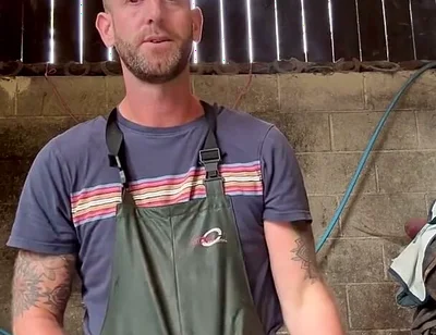 Farmer Wanks in Dirty Work Gear