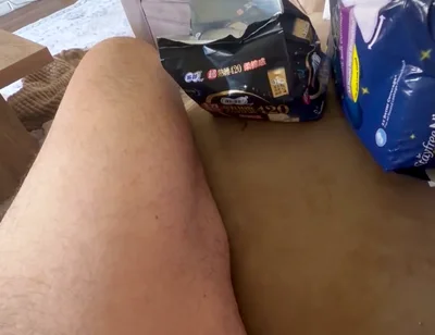 Trying to Get Hard with Multiple Brands of Maxi Pads