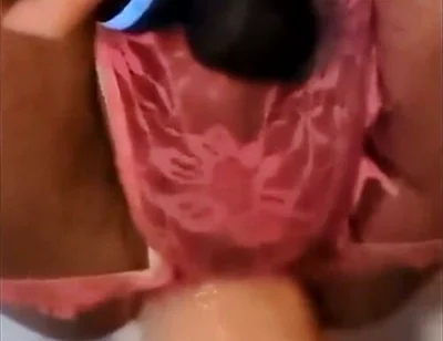 #21 - Day 6: Ppprs Pig Fucking Big White Cock Dildo and Having a Sissy Squirt at the End.
