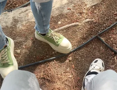 Getting Hot and Heavy with a Stranger in a Park