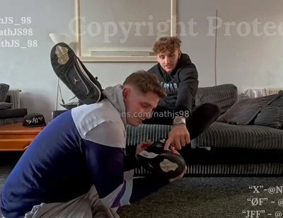 Master stinky socks licking