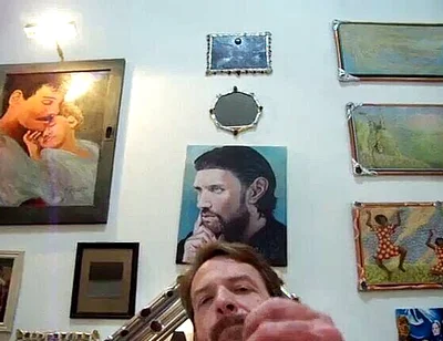 Hairyartist Stroking My Big Cock Close for You