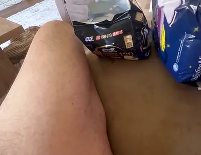 Trying to Get Hard with Multiple Brands of Maxi Pads