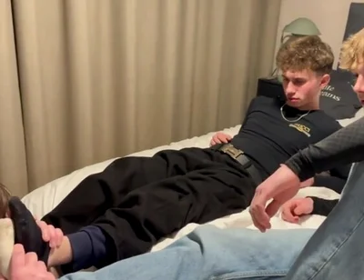 German master boys dirty stinky socks and feet