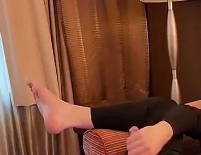 Hairy Bear Seattle Stepdad Breeds Ginger Cub Logan Stanley in His Hotel Room