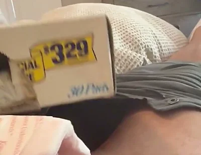 Kotex Thin and Stayfree Box Fucking Big Cum