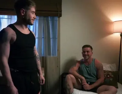 Gay Threesome Retreat Gets Steamy
