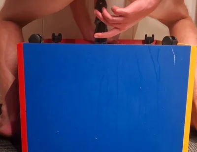 Horny Twink Loves to Rides His Dildo