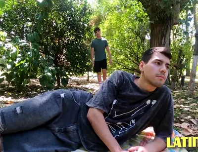 Latino Twinks Outdoor Adventure With Fede Cofler And Christopher Martins