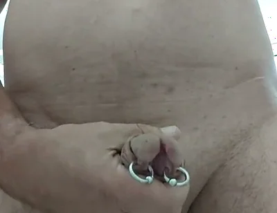 Sls-frank Shows His Subincision and All His Piercings. Also the Anus Piercing.