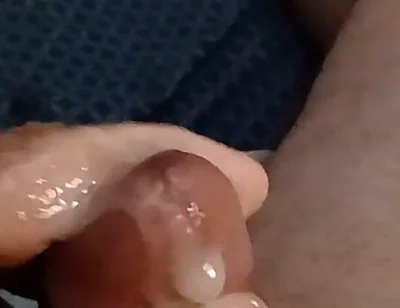 Sunday Night Cum with a Vibrator in Ass