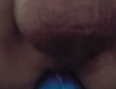 Huge Colorful Butt Plug & Stroking Extreme Stretching and Hot Masturbation!