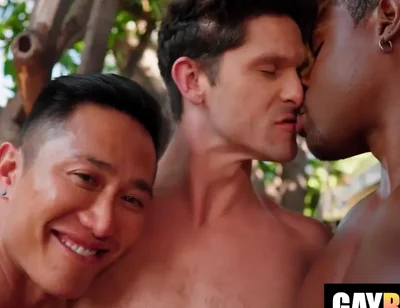 Jkab Ethan Dale, Deangelo Jackson And Ethan Dale - A Gay Train Threesome
