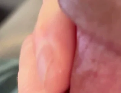 Playing with My Small Wet Cock