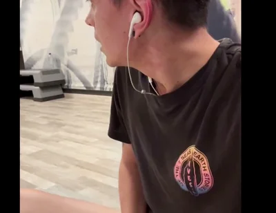 Got Horny in the Gym While Training so I Decided to Take the Risk and Jerk off Hoping to Get Caught
