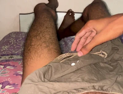 I cum in my boss wife 100cm panties and smelling