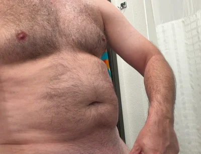 Duke Silver Touches His Beautiful Pecker in the Bathroom