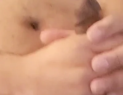 Stepdaddy jerks cock for his sub